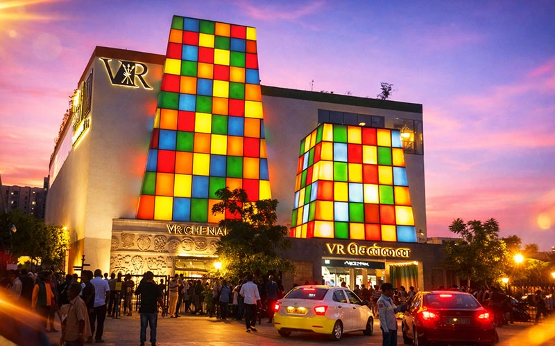 Entertainment hubs near flats for sale in Saligramam Chennai